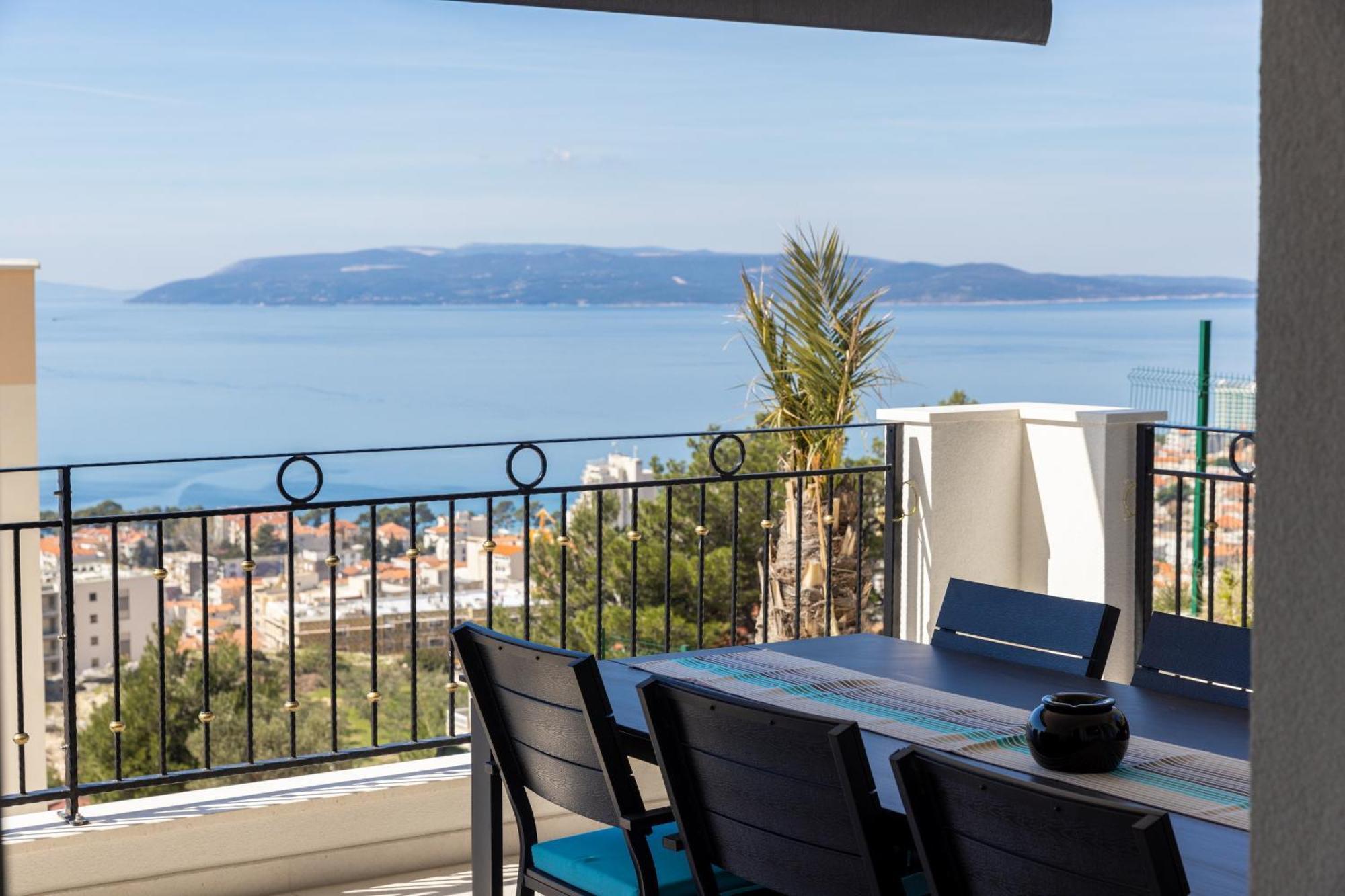 מאקרסקה Villa Smaragd - Lapis - Luxury Apartment With Shared Pool מראה חיצוני תמונה