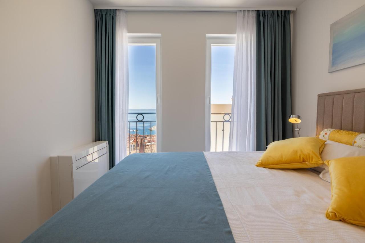 מאקרסקה Villa Smaragd - Lapis - Luxury Apartment With Shared Pool מראה חיצוני תמונה